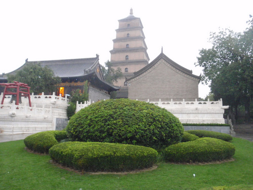 Xian Buddhist Temple Tower.